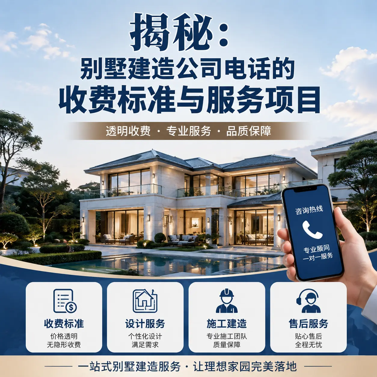 揭秘:荔波别墅建造公司电话的收费标准与服务项目
