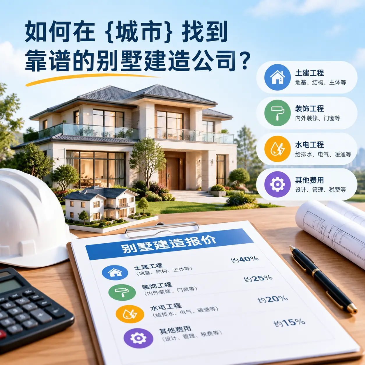 如何在 荔波 找到靠谱的别墅建造公司?