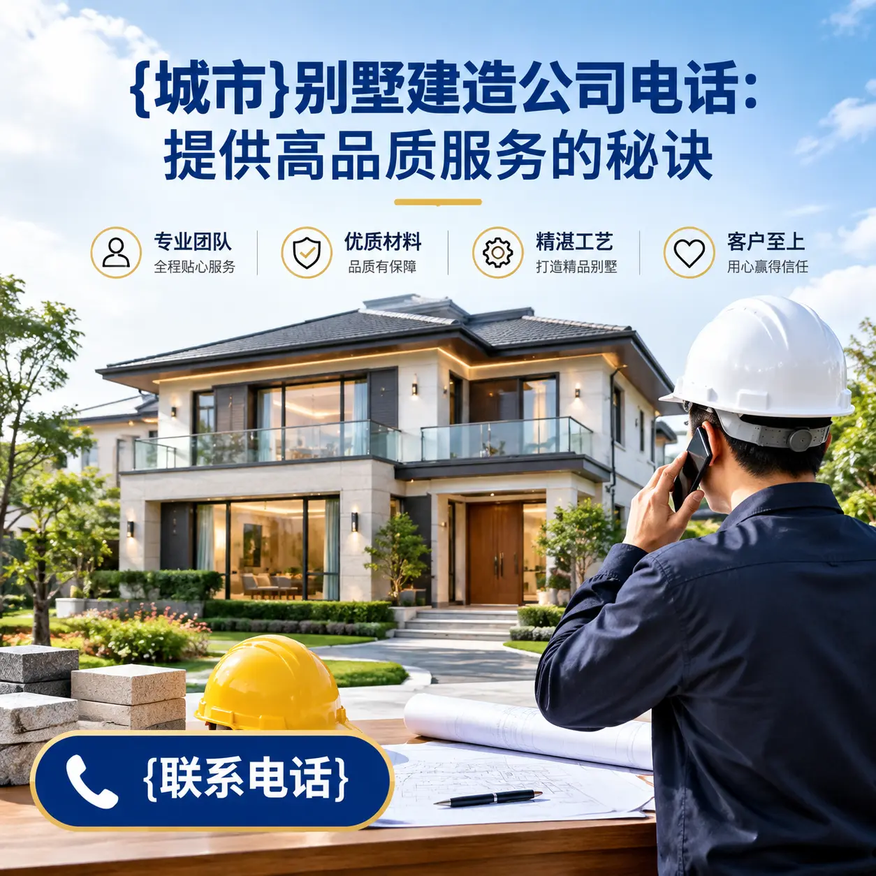 荔波别墅建造公司电话：提供高品质服务的秘诀