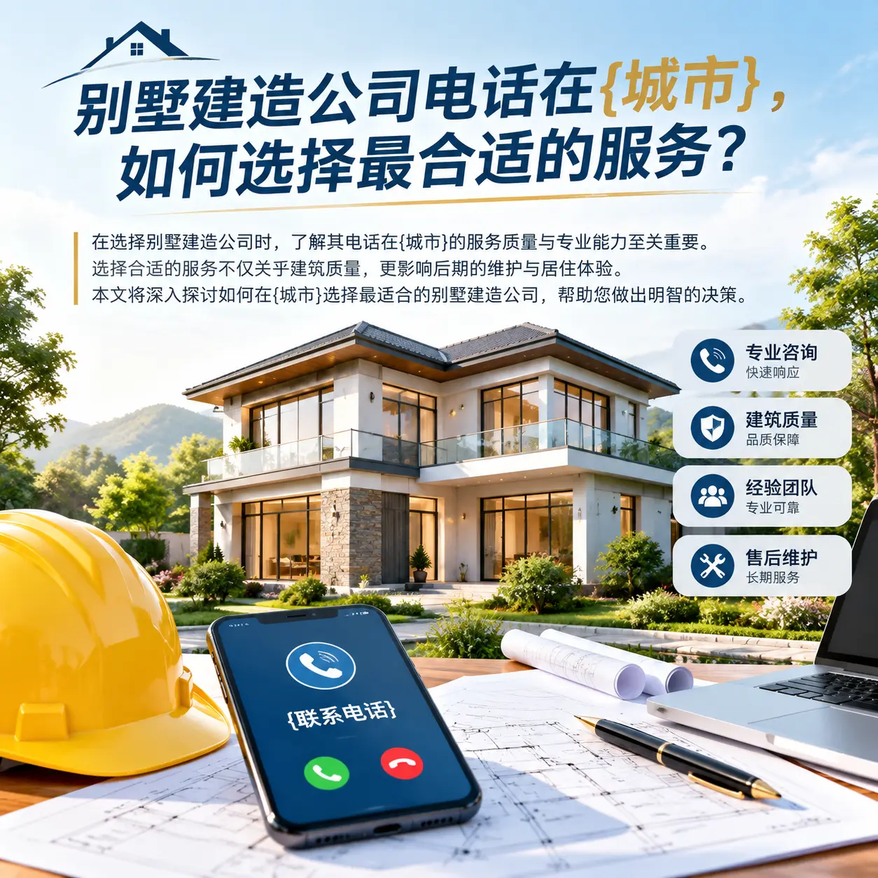 别墅建造公司电话在荔波，如何选择最合适的服务？