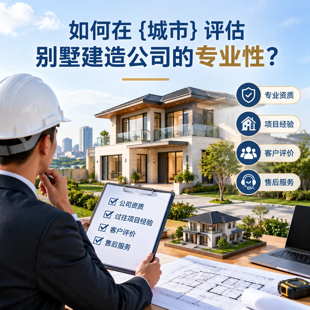 如何在 荔波 评估别墅建造公司的专业性?