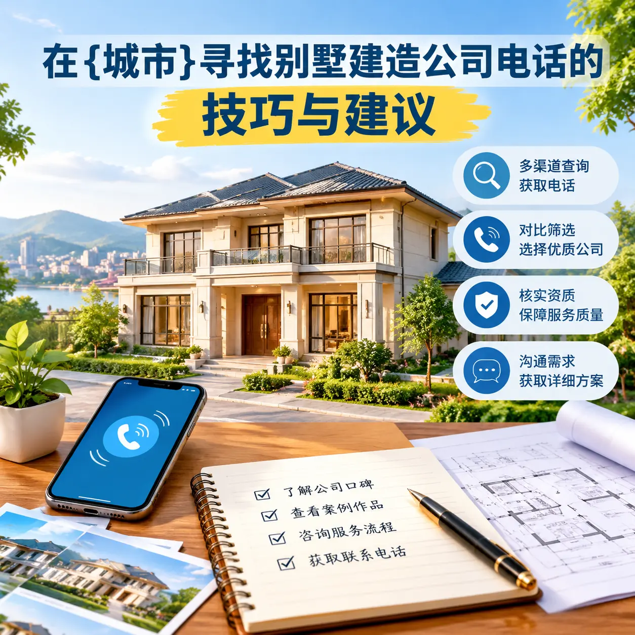在荔波寻找别墅建造公司电话的技巧与建议