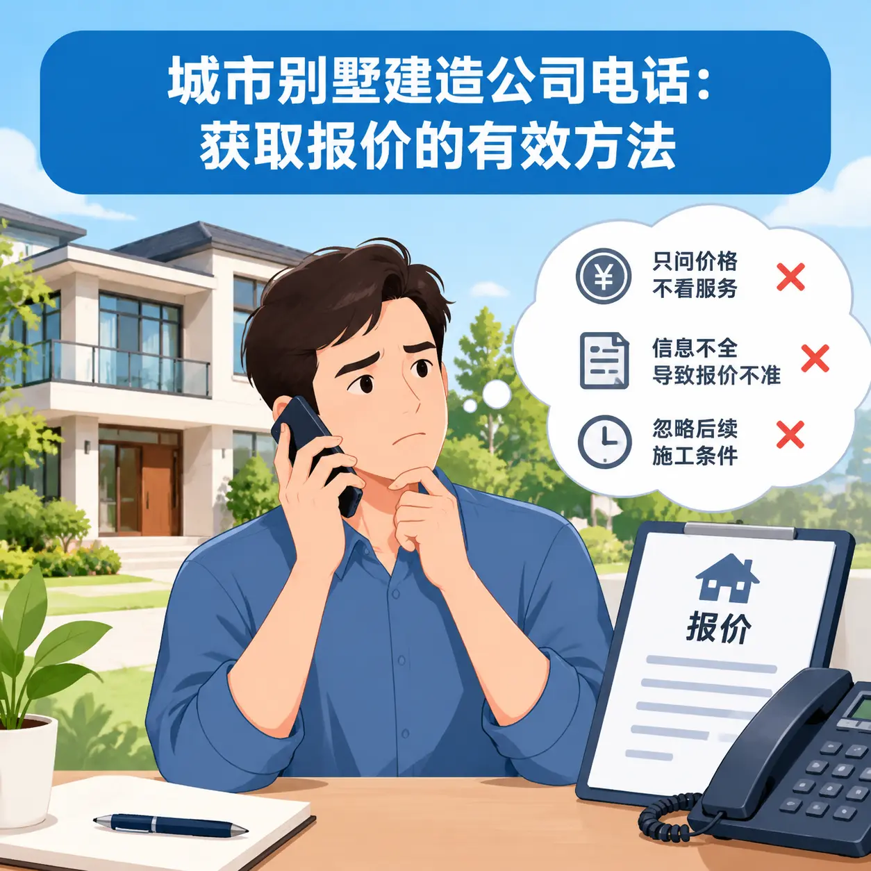 荔波别墅建造公司电话：获取报价的有效方法